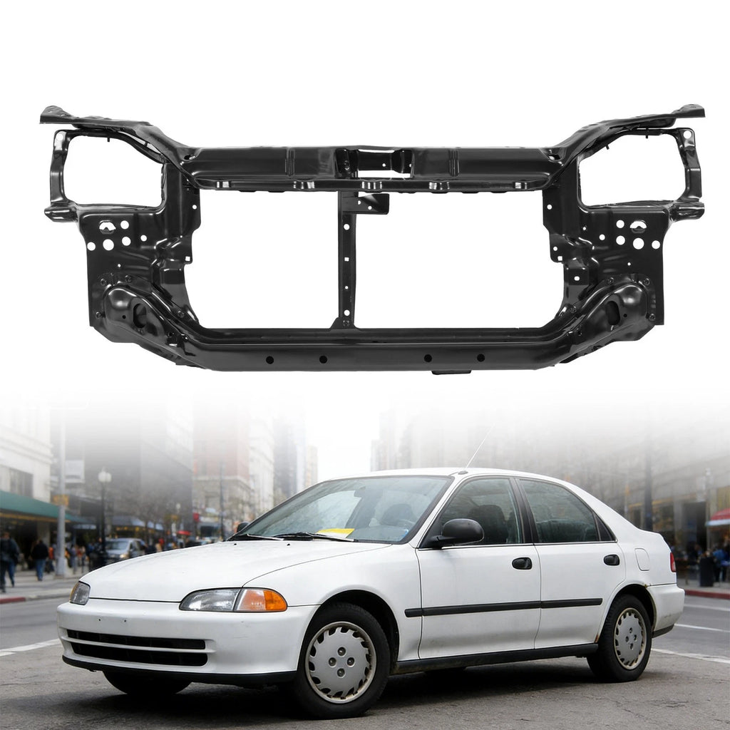 Front Radiator Core Panel Support Assembly for Honda Civic 1.5L/1.6L (1992–1995)