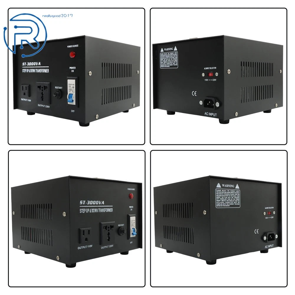 3000W Voltage Converter Transformer for Automotive Use (110V/220V)