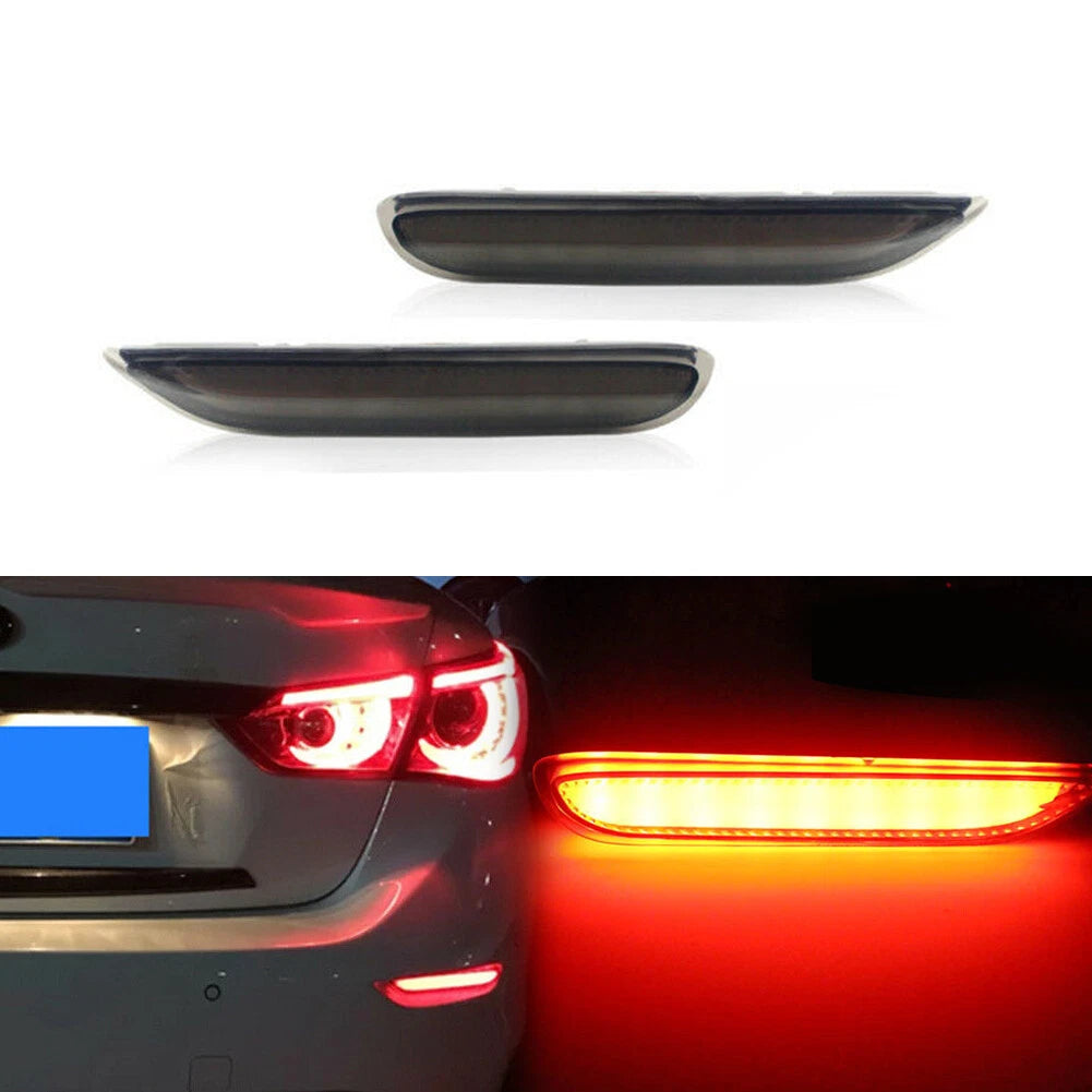 2X Smoked Lens Sequential Signal Rear Brake Light for Nissan Pathfinder