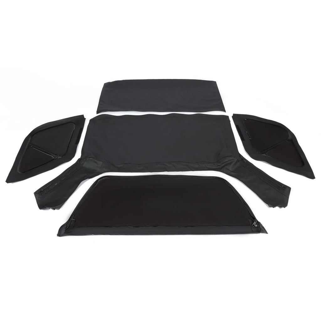 Replacement Soft Top for Chevrolet Tracker 2DR (1999–2004) w/ Tinted Windows Black