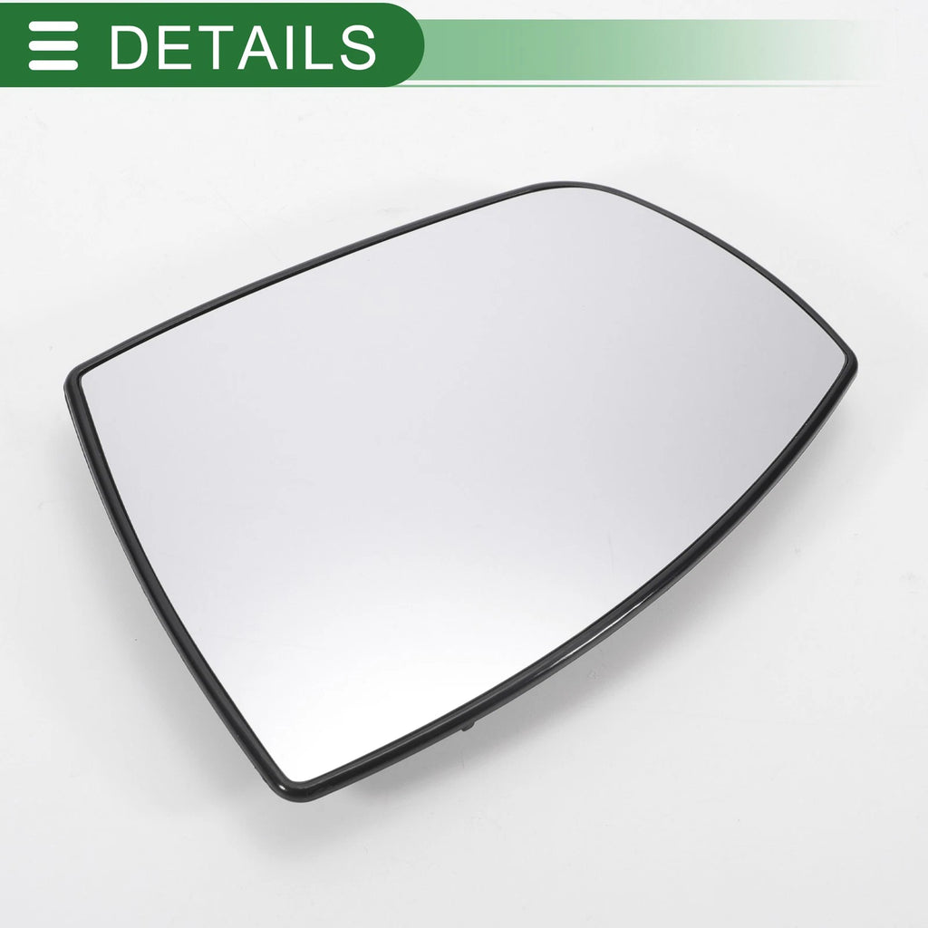 Left Side Heated Convex Mirror Glass for Ford EcoSport (2013–2023) 639664012984