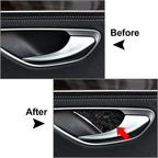 4 Pcs Door Handle Bowl Covers for Mercedes Benz GLC Class (2015-2022)
