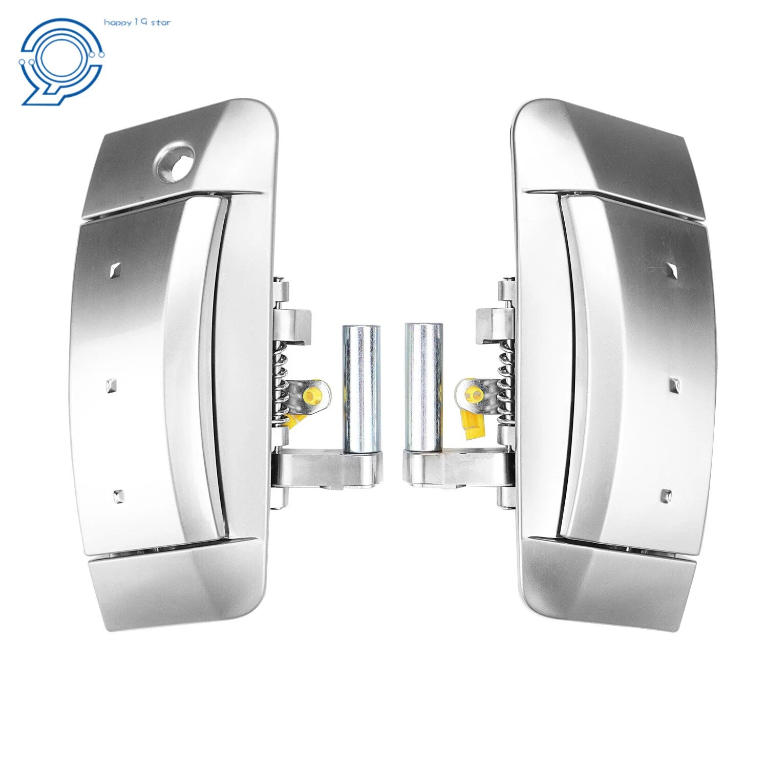 Set of 2 Outer Silver Door Handles for Nissan 350Z (2003-2009)