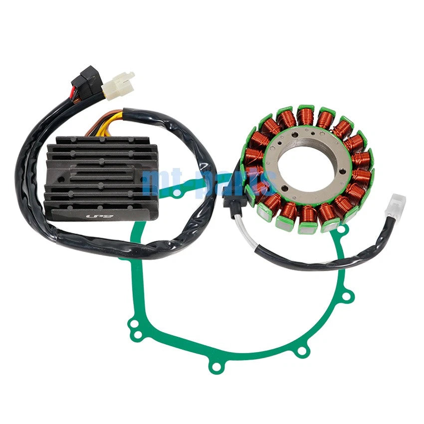 Stator Coil + Regulator + Gasket for Kawasaki VN1500 Vulcan 1500 (2002–2003)