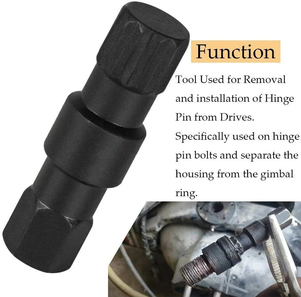 Bellow Retainer Ring Sleeve Tool & Hinge Pin Tool for Mercruiser