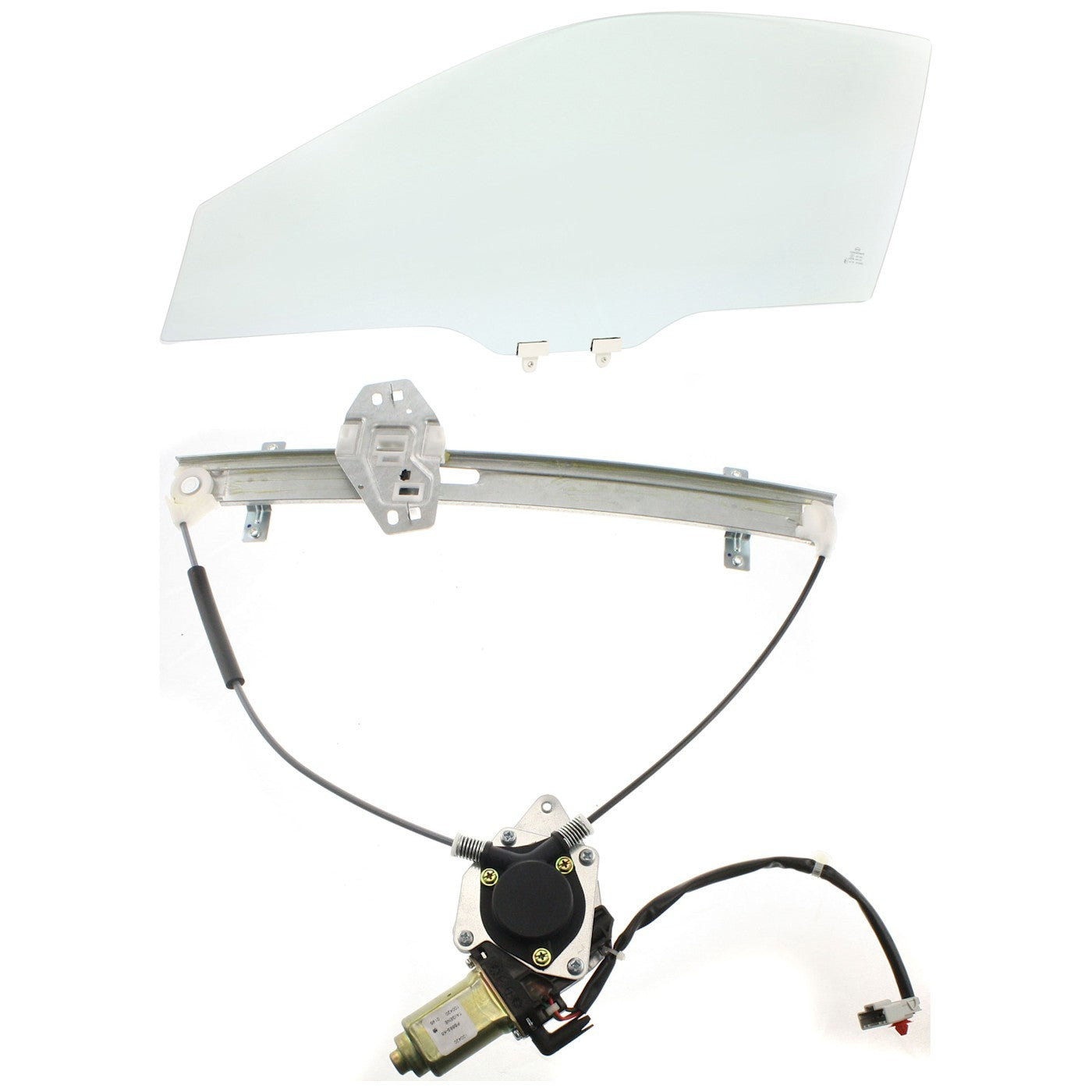 Front Driver Door Glass for Honda Civic (2001–2005)