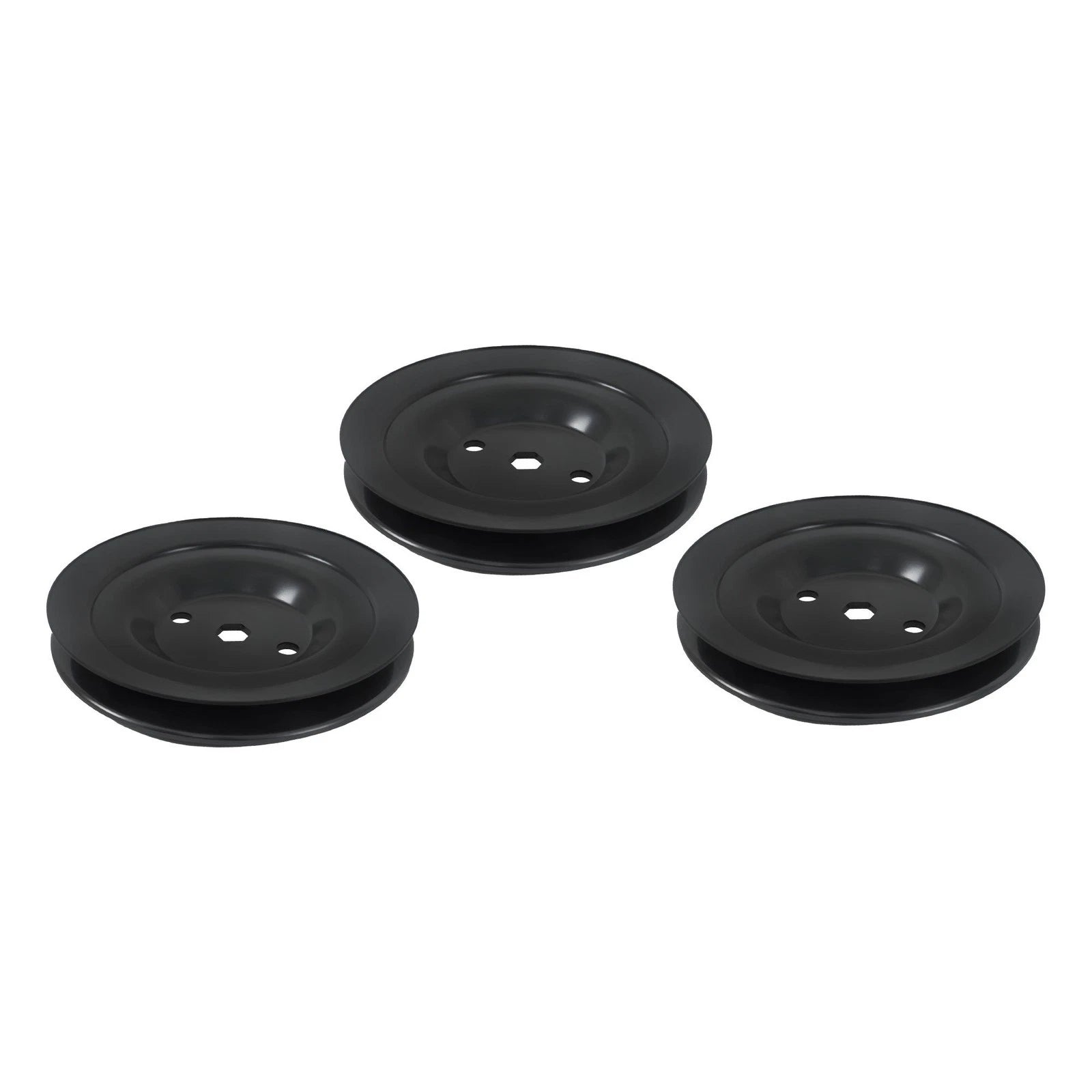 Set of 3 Spindle Pulleys for John Deere 54 Inch Deck (190C D170 G110 LA150 LA175)