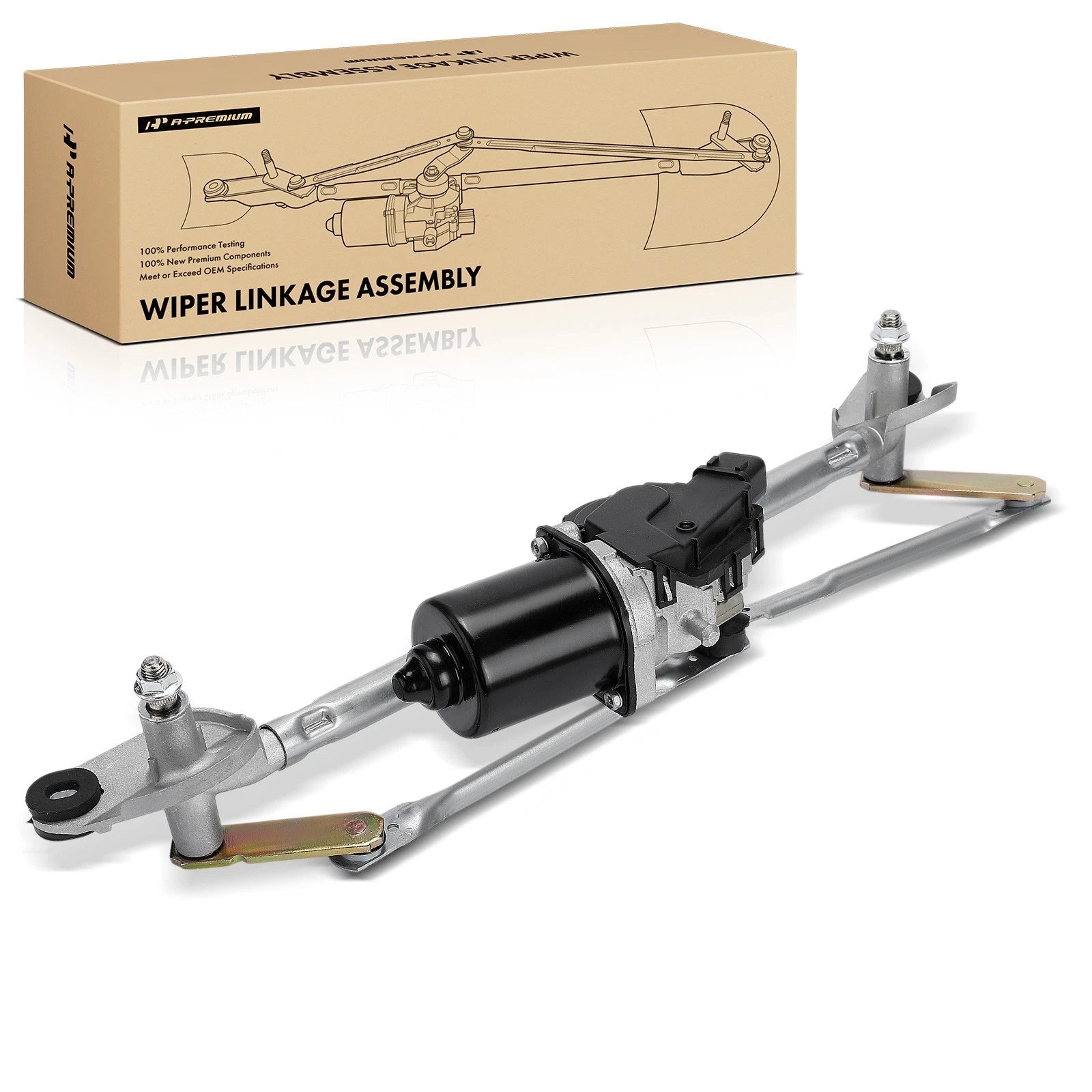 Wiper Motor & Linkage Assembly for Hyundai Accent Kia Rio