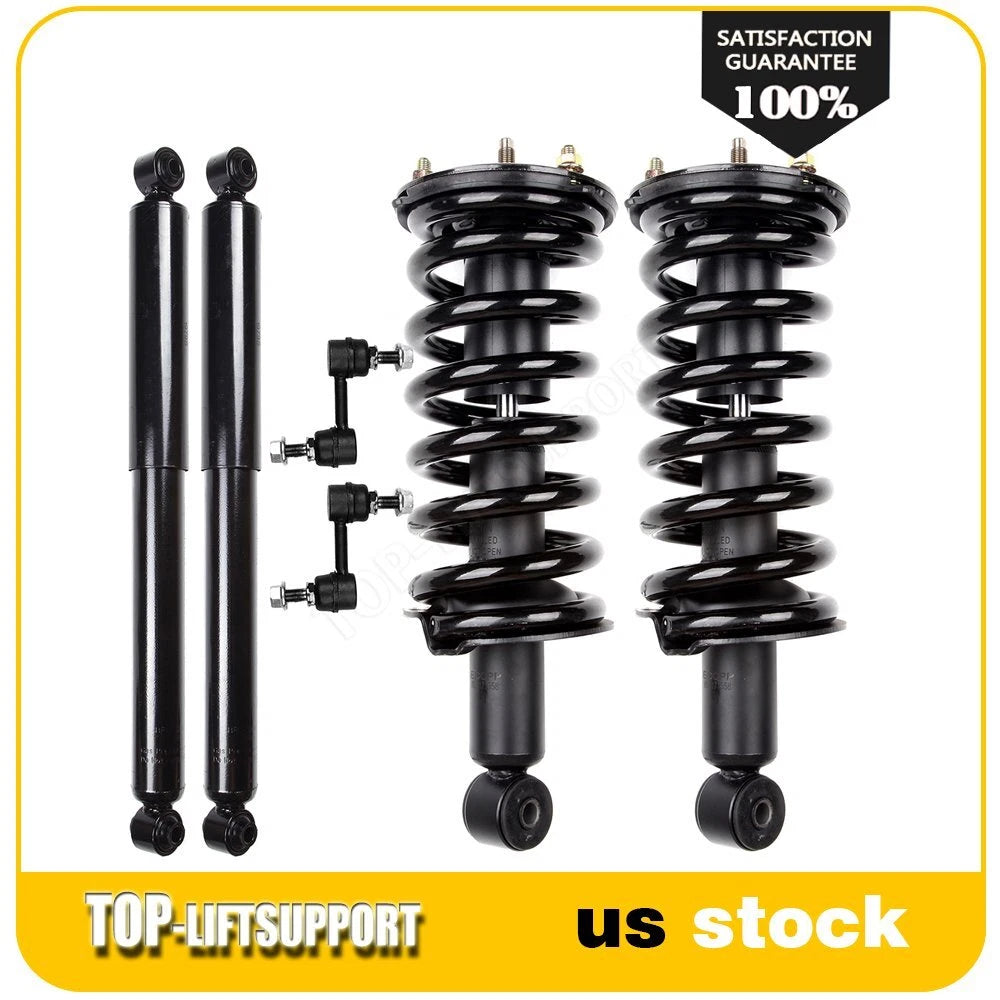 Sway Bar Kit and Struts for Nissan Titan (2004–2015)