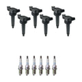 Set of 6 Ignition Coils & NGK Spark Plugs for Toyota Avalon Highlander (1995–2007)