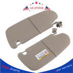 Sun Visor Pair for Dodge Ram 2500 3500 (2002–2006) Tan