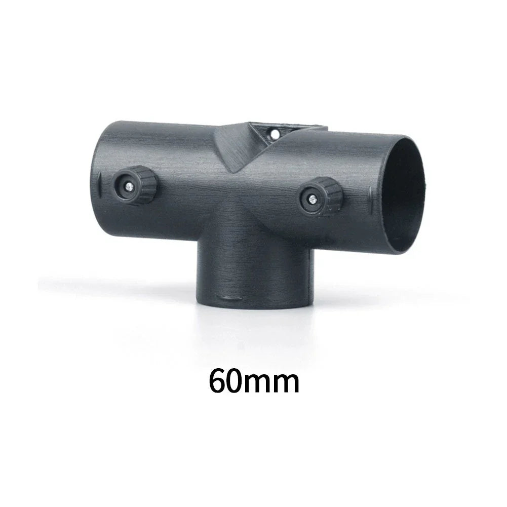 Parking Heater T-out Connector / 1 Pcs 160mm 60mm / Plastic With Vavle Flap for Car