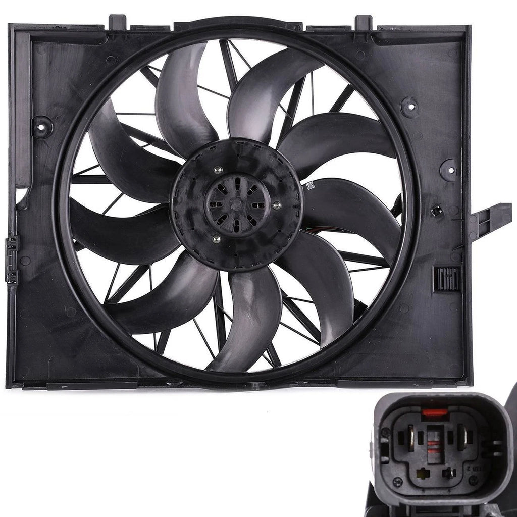 Cooling Fan for BMW 525i 528i 645Ci 750i (2001–2006)