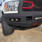 Front & Rear Bumper for Dodge Ram 2500 3500 (2010–2018) with LED Lights