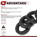 Set of 5 Rotary Shaft Oil Seals for Various Models (25x42x7mm)