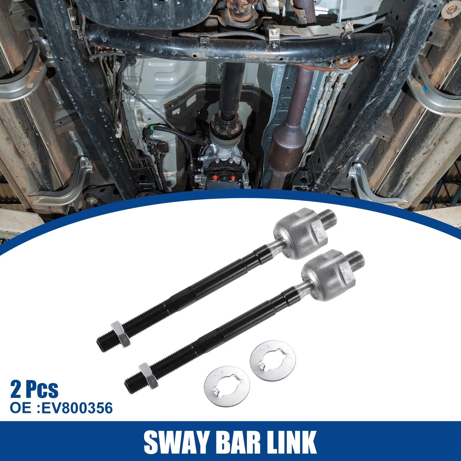 2X Front Inner Tie Rods for Nissan Altima (2007–2012) 786527502219
