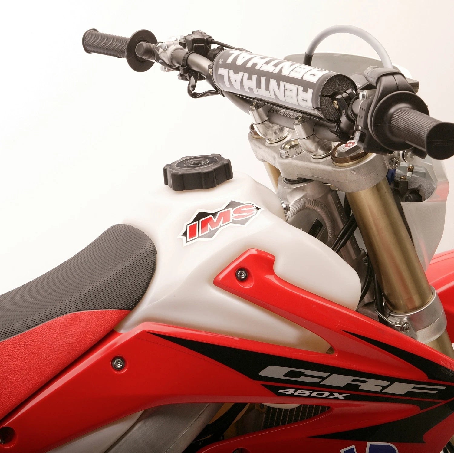 IMS 3.2 Gallon Fuel Gas Tank for Honda CRF450X (2005–2016) - RED