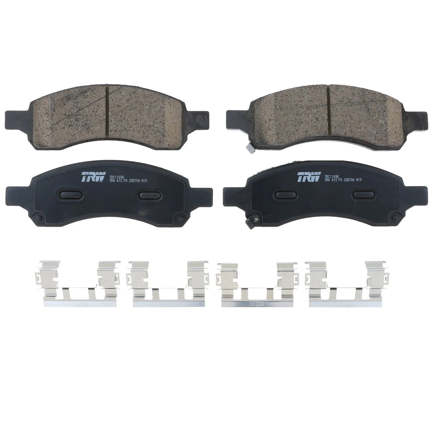 Front Brake Kit 325mm Drilled Rotors TRW Ceramic Pad for Enclave Acadia Outlook (2007–2017)