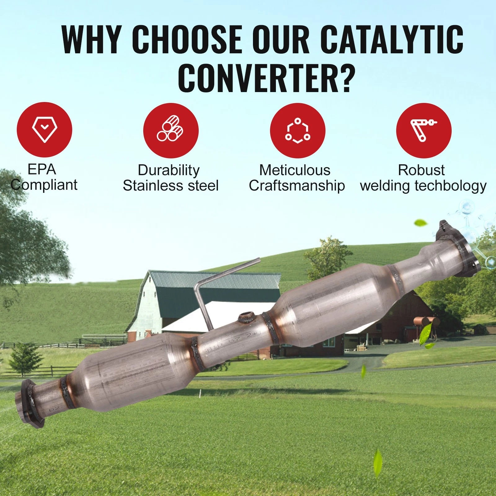 Catalytic Converter for Ford Ranger Mazda B3000 B4000 (2001–2003)