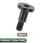 Tailgate Cover Cap Screws for Ford F150 F250 F350 F450 Super Duty