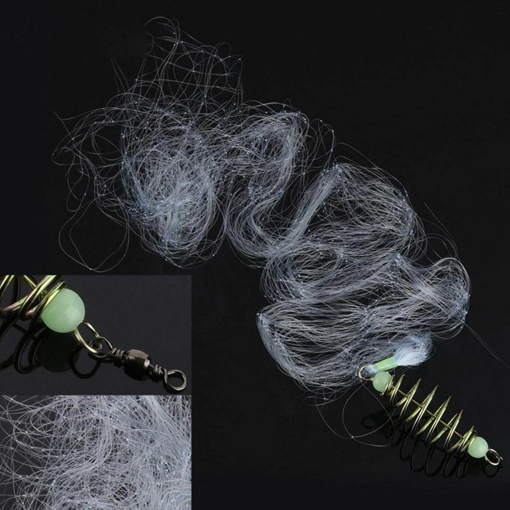 Fishing Net with Luminous Beads for Fishing (No Year Range)