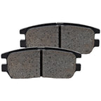 Set of 4 Rear Semi-Metallic Brake Pads for Mitsubishi Montero (1992–2000)