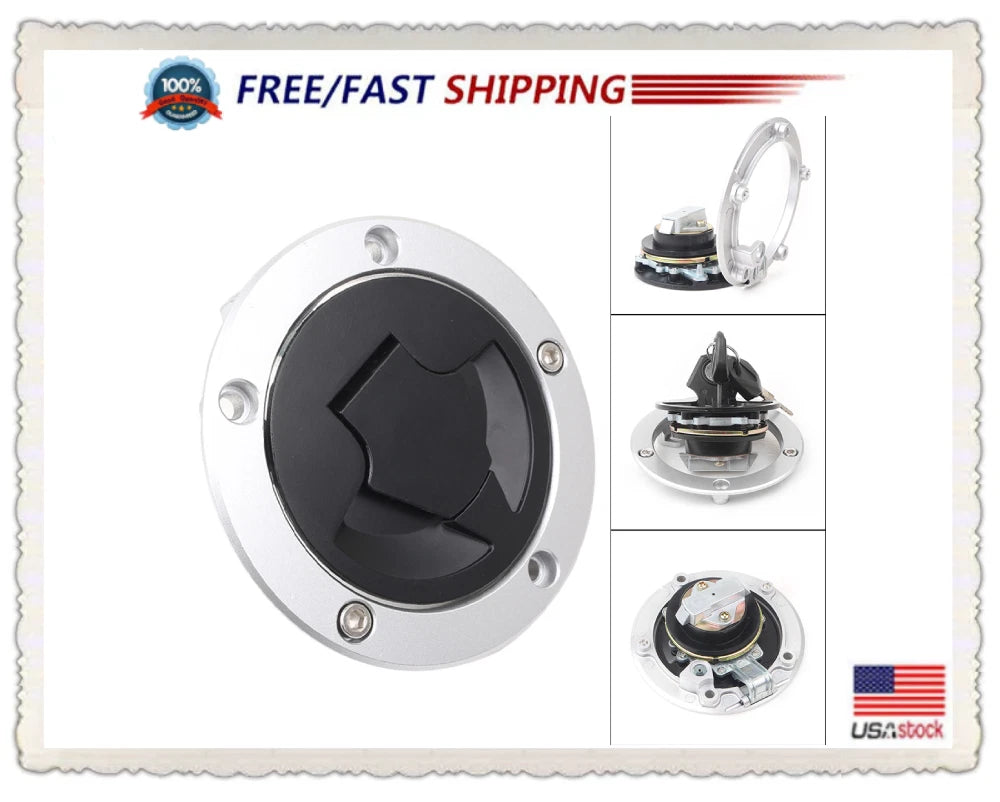 Fuel Gas Tank Cap Lock Keys for Kawasaki ZX1400 Ninja ZX14 (2006–2019)