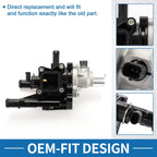 Engine Coolant Thermostat Housing Assembly for Chevy Cruze 1.8L (2011–2016)
