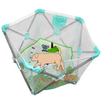 Portable Playard for Dog Baby Kids Indoor/Outdoor Use