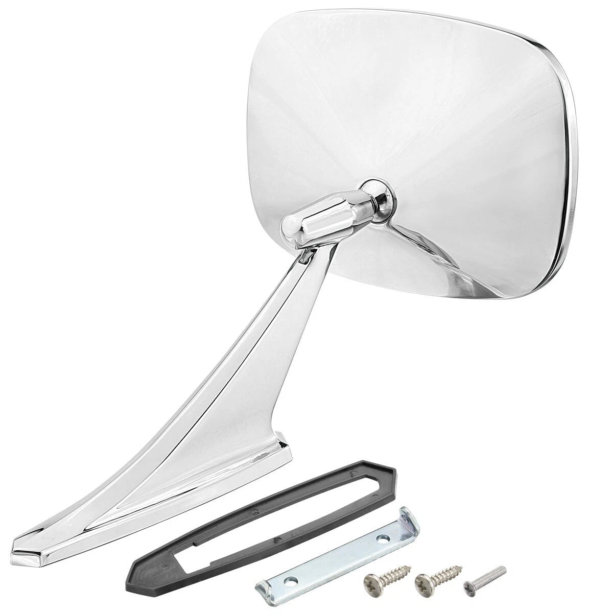 Chrome Outside Door Mirror Replacement for 1969–1972 Pontiac GTO and Grand Prix