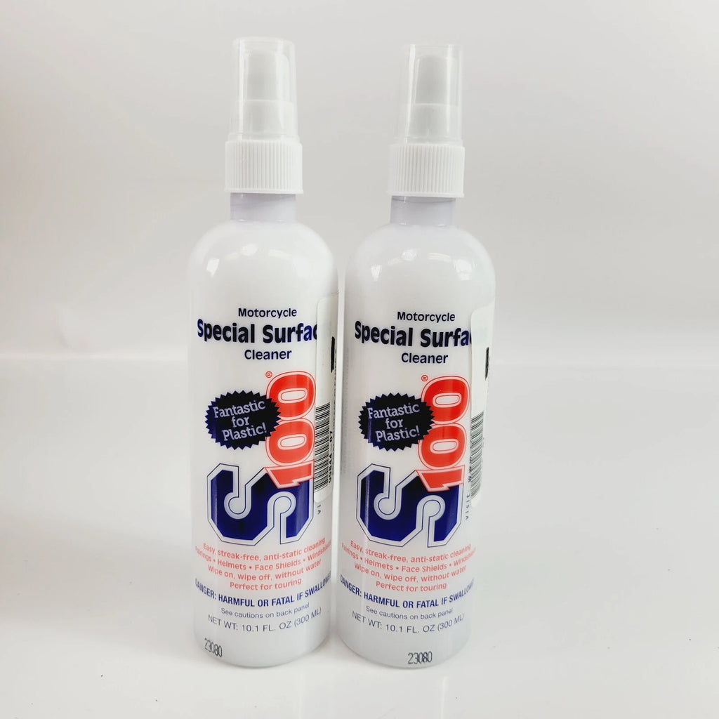 2X S100 Motorcycle Special Surface Cleaner for Fairing Windshield (12301F)
