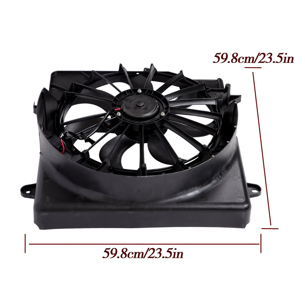 Radiator Cooling Fan Assembly with Shroud for Dodge Nitro (2007-2011)