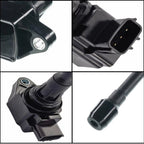 4-Pack Ignition Coil for Nissan Altima Sentra Rogue 2.5L (2010–2019)