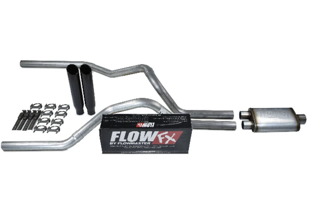 2.5" Dual Exhaust Kit for Chevy GMC 1500 Truck (2019–2025) Flowmaster B C T