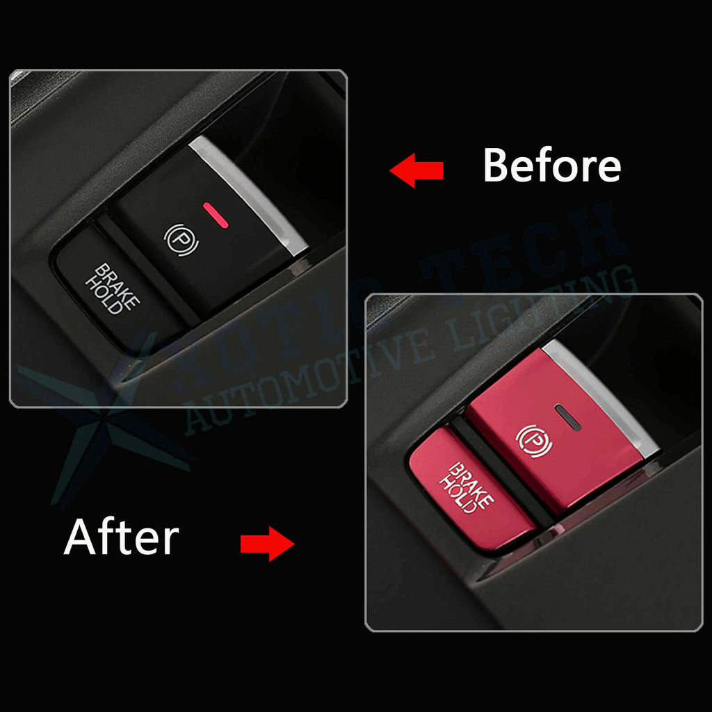 Red Gear Accessories Brake Hold Frame Trims for Honda Accord (2018-2022)