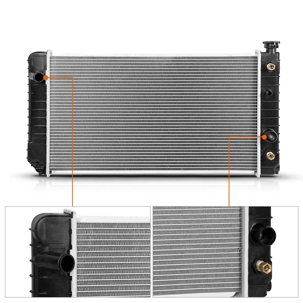 Aluminum Core Radiator DPI-681 for Chevy S10 Blazer/GMC S15 Jimmy (1988–1994)