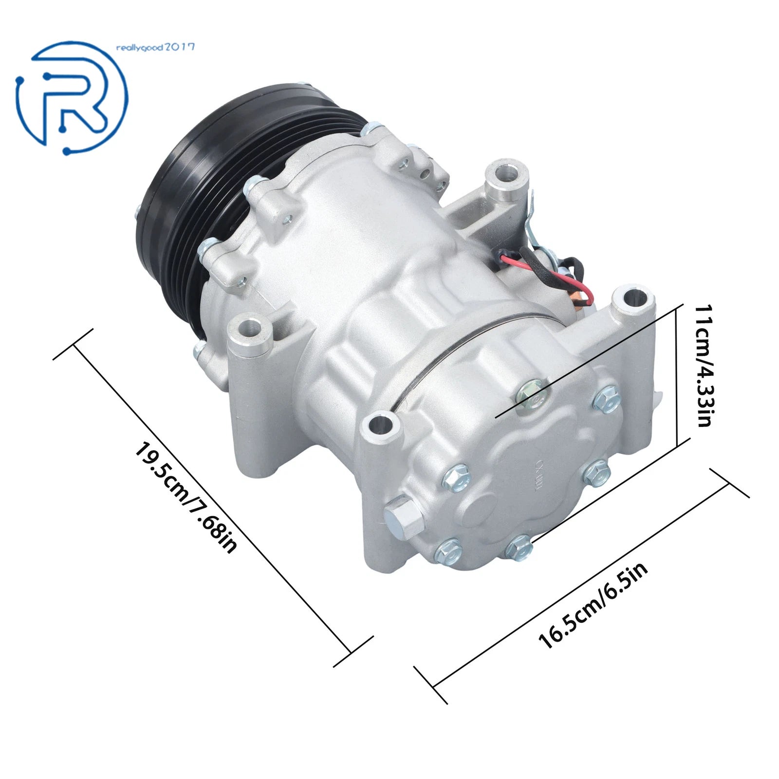 A/C Compressor with Clutch for Honda Civic (1994-2000) CR-V (1997-2001)