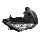 Headlamp Headlight Guard Protector Grill LED Clear for Kawasaki Ninja 400 (2018–2023)