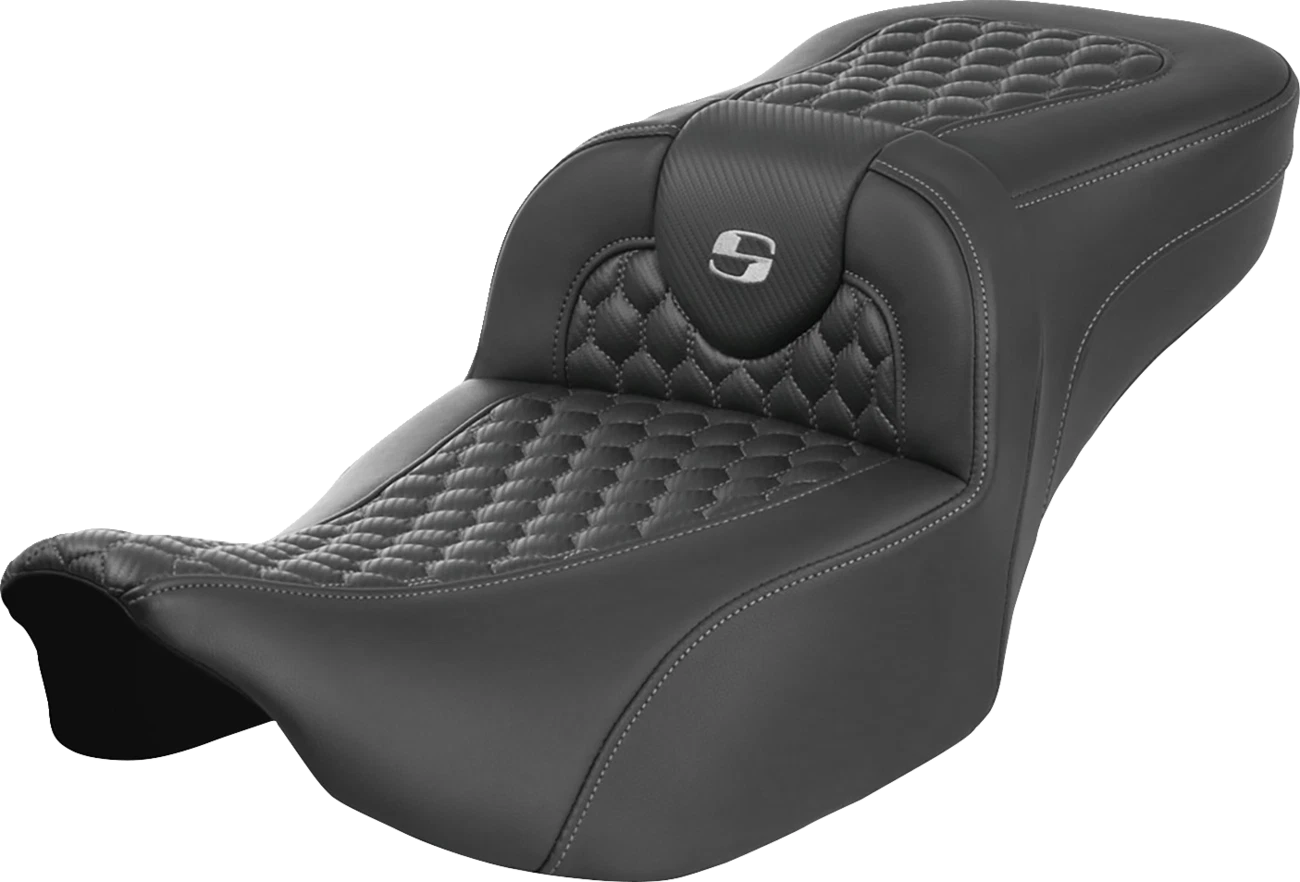 SADDLEMEN Roadsofa Extended Reach Seat for Motorcycle (Without Backrest)