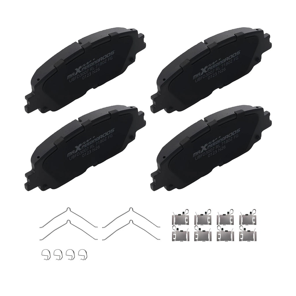 Front Ceramic Brake Pads Kit for Lexus ES250 ES300h ES350 UX200 UX250h UX300h (2013–2023)