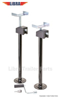 Set of 2 Quick-Lift RV Slide Out Stabilizer Jacks 5000lbs (Adjust 21"-37")