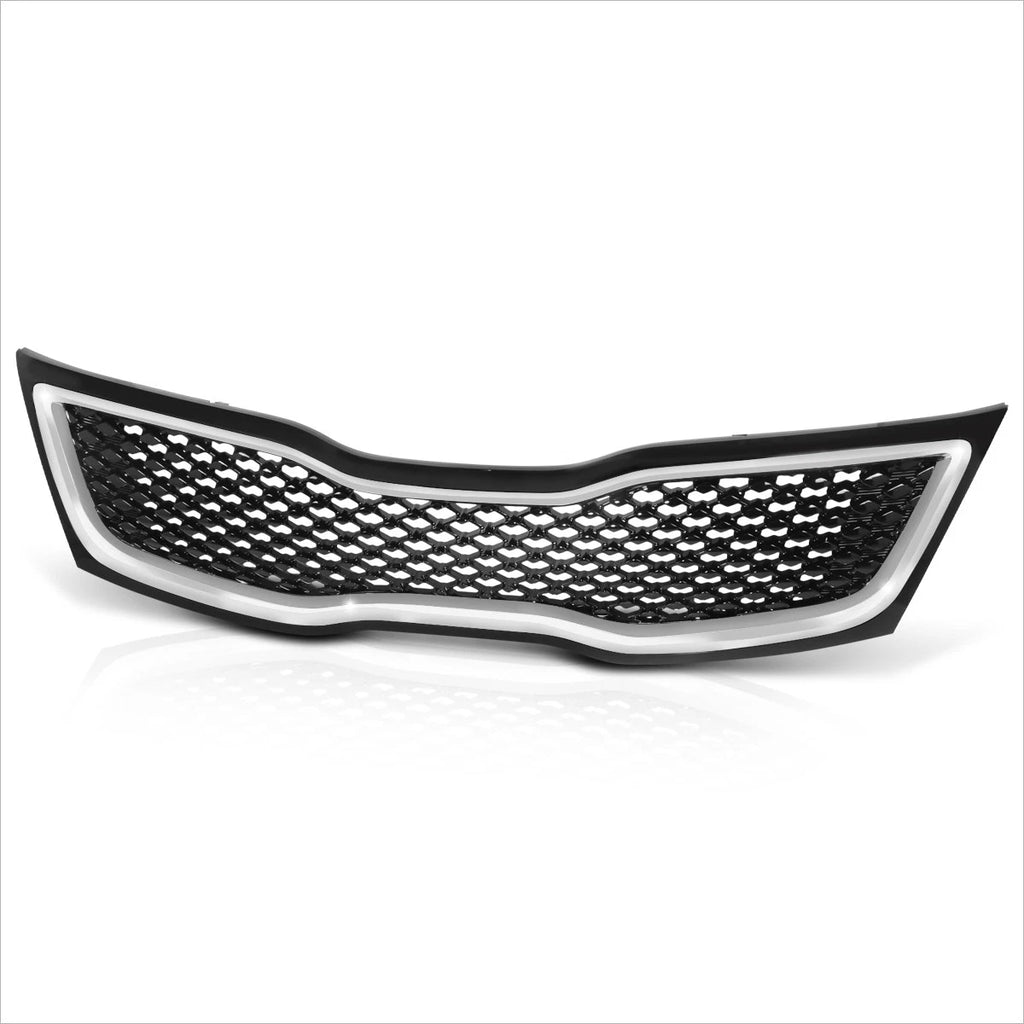 Factory Style Diamond Meshed Front Upper Grille for Kia Optima (2014–2015)