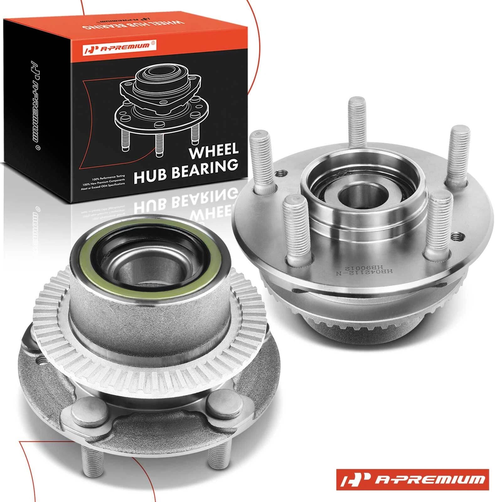 2X Rear Wheel Hub & Bearing Assembly for Kia Sedona (2002–2003)