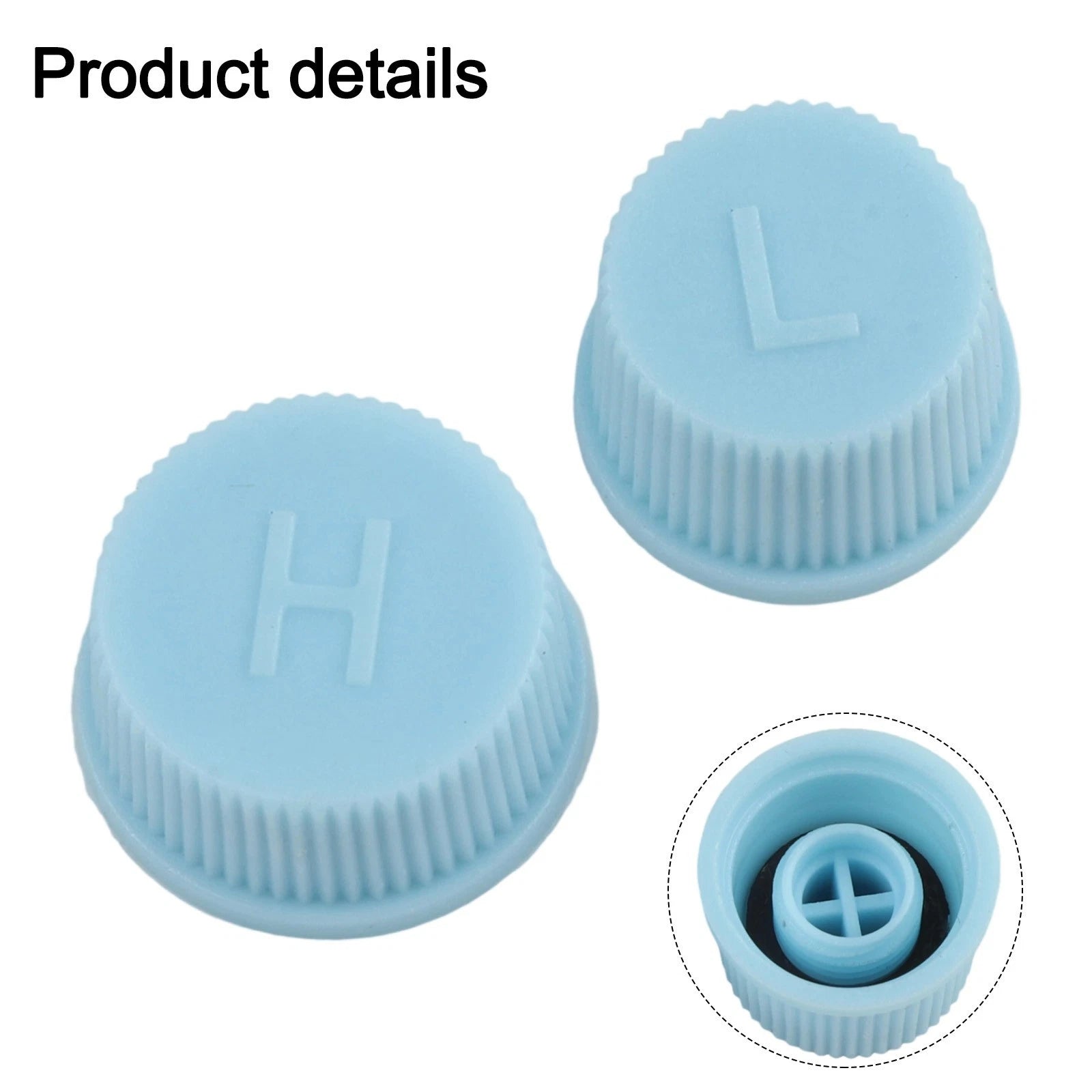 200pcs A/C Valve Core Set for R134a R12 High Low Side Port Dust Cap