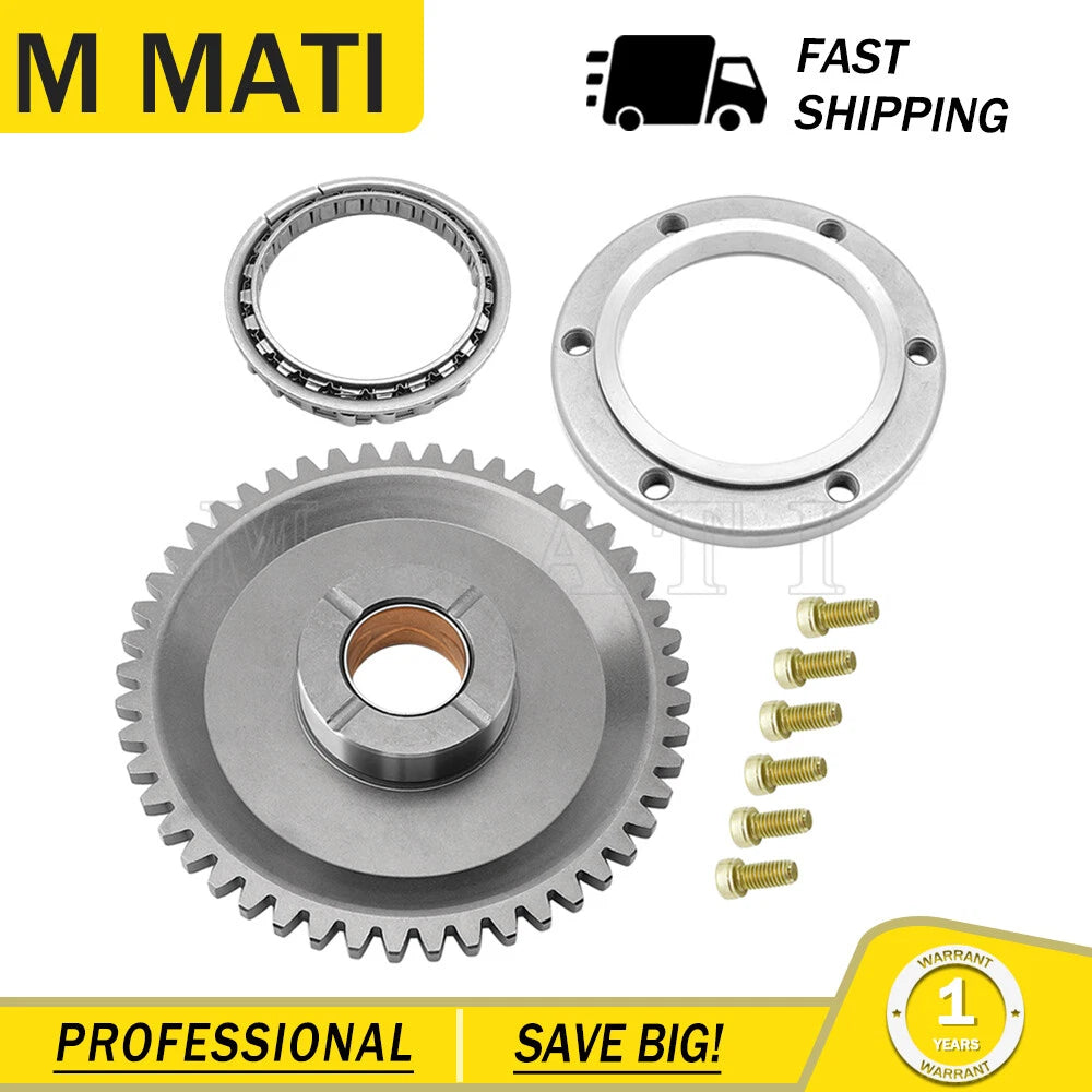 Starter Clutch 49T Gear Bearing for Yamaha Grizzly 700 (2012–2015, 2019–2023)