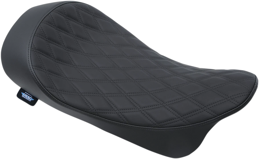 Low Solo Seat - Double Diamond for Harley FL (2008–2023) 0801-1152