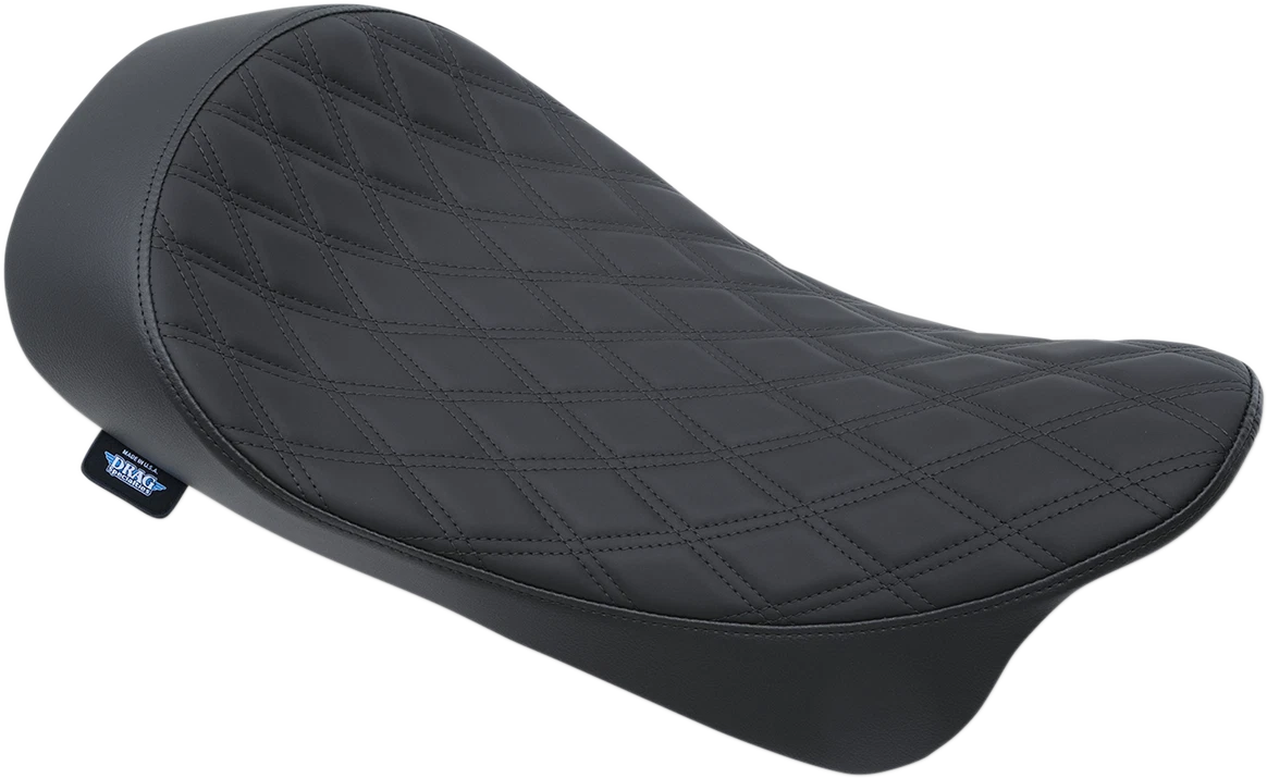 Low Solo Seat - Double Diamond for Harley FL (2008–2023) 0801-1152