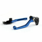 Pivot Brake Clutch Levers for Yamaha YWR250R/X TTR250 TRICKER (2006–2023) Blue T9
