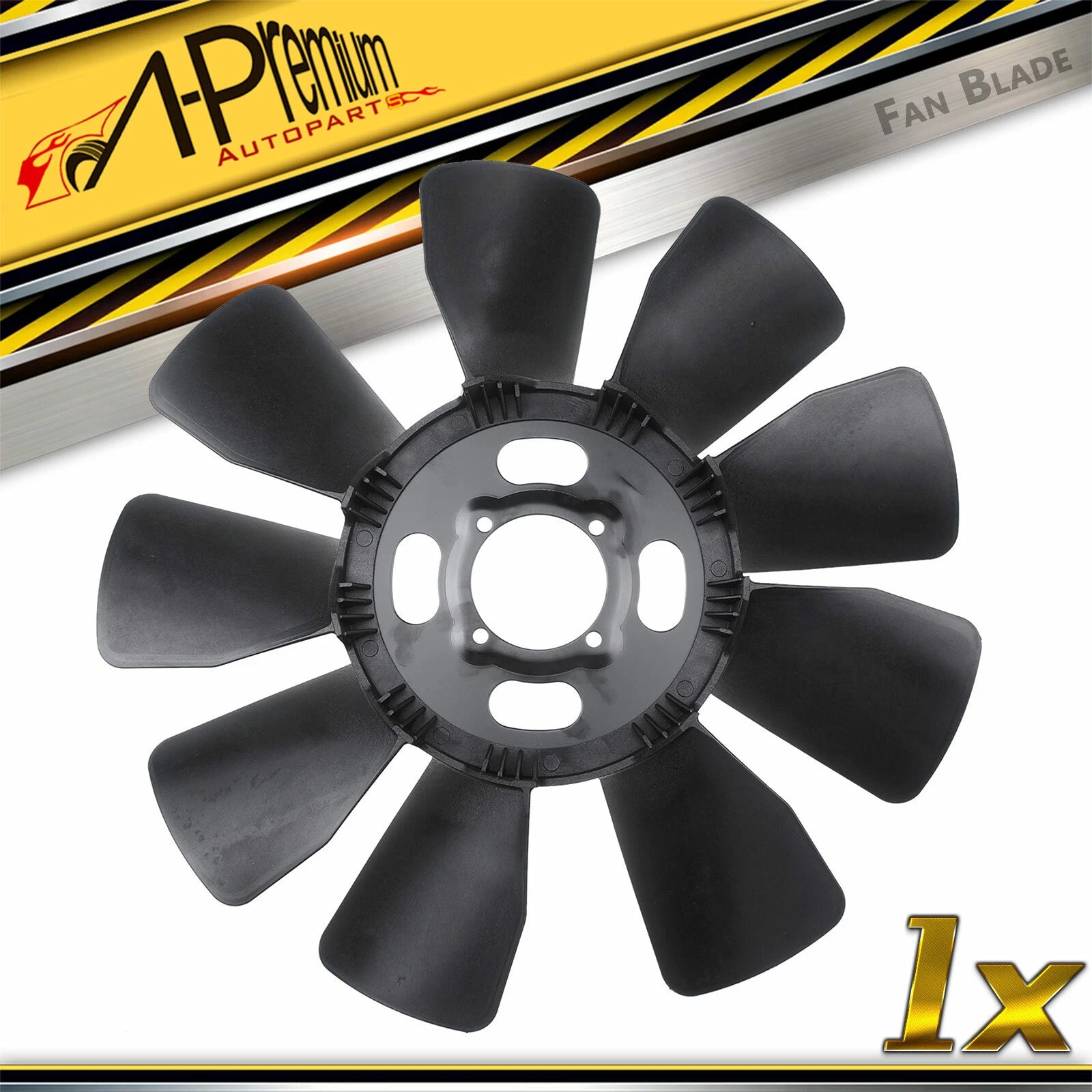 Engine Radiator Fan Blade for Chevrolet Silverado 2500 HD 3500 (2001â2007)