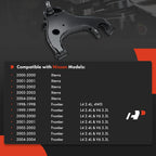 Front Left Lower Control Arm with Ball Joint for Nissan Frontier Xterra (2005–2019)